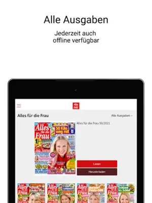 Alles fuer die Frau android App screenshot 4